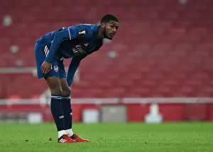 Arsenal's Maitland-Niles in Action against Rapid Wien in UEFA Europa League