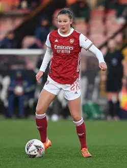 Arsenal Women V Birmingham City Women 2020-21 Prints: Arsenal's Malin Gut in Action: Arsenal Women vs Birmingham City Women