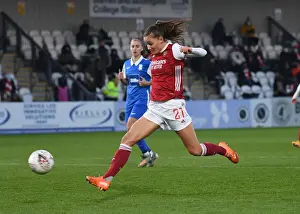 Arsenal's Malin Gut in Action: Arsenal Women vs Birmingham City Women, FA WSL (2020-21)