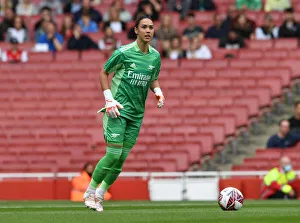 Arsenal's Manuela Zinsberger in Action: Arsenal Women vs Chelsea Women - Mind Series 2021-22