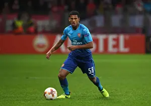 FC BATE Borisov V Arsenal 2017-18 Prints: Arsenal's Marcus McGuane Shines in Europa League Clash against FC BATE Borisov