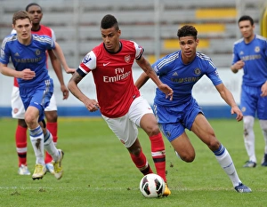 Arsenal's Martin Angha Outruns Chelsea's Ruben Cheek in NextGen Series Semi-Final Showdown