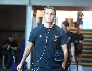 Arsenal's Martin Odegaard Arrives at Selhurst Park Ahead of Crystal Palace Clash (Premier League 2022-23)