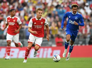 Arsenal's Martin Odegaard Breaks Past Everton's Dele in Pre-Season Clash, 2022-23