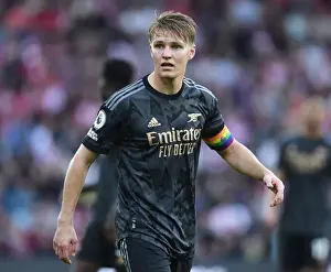 Southampton V Arsenal 2022-23 Prints: Arsenal's Martin Odegaard Dazzles in Southampton Showdown, Premier League 2022-23