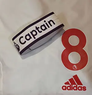 Arsenal's Martin Odegaard Dons Captain's Armband Ahead of Arsenal v Newcastle United (2022-23)