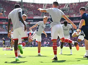 Arsenal's Martin Odegaard Gears Up: Arsenal FC vs Leicester City, Premier League 2022-23