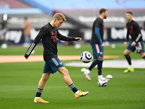 Arsenal's Martin Odegaard Gears Up for West Ham Clash in Premier League