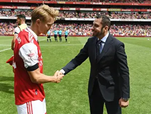Arsenal's Martin Odegaard Lifts Emirates Cup after Victory over Sevilla
