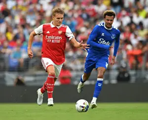 Arsenal's Martin Odegaard Outwits Everton's Dele in Pre-Season Clash