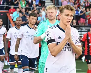 Arsenal's Martin Odegaard Prepares for AFC Bournemouth Clash in 2022-23 Premier League