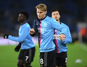 Arsenal's Martin Odegaard Prepares for Brighton Clash in Premier League (2022-23)