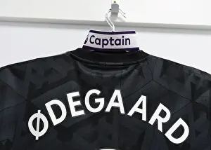 Brighton And Hove Albion V Arsenal 2022-23 Prints: Arsenal's Martin Odegaard Prepares for Premier League Clash against Brighton & Hove Albion