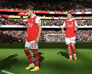 Arsenal's Martin Odegaard: Ready for Battle Against Nottingham Forest (2022-23)