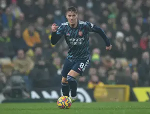 Arsenal's Martin Odegaard Shines in Norwich City Showdown (Premier League 2021-22)