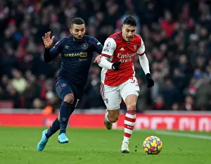 Arsenal's Martinelli Clashes with Burnley's Lennon in Premier League Showdown