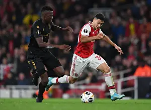Arsenal's Martinelli Clashes with Vitoria's Tapsoba in Europa League Showdown