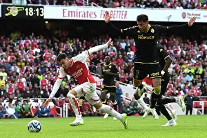 Arsenal's Martinelli Faces Off Against Monaco's Maripan in Emirates Cup Clash