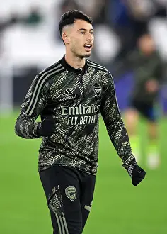Arsenal's Martinelli Gears Up: West Ham United vs Arsenal, Carabao Cup 2023-24