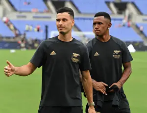 Arsenal's Martinelli and Marquinhos Prepare for Arsenal v Everton Pre-Season Clash in Baltimore