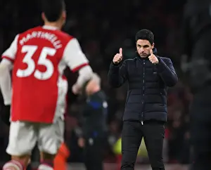 Arsenal's Martinelli Scores as Arteta Celebrates: Arsenal vs West Ham United, Premier League 2021-22