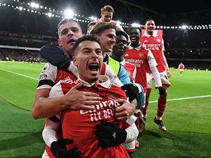 Arsenal V West Ham United 2022-23 Prints: Arsenal's Martinelli Scores Second Goal