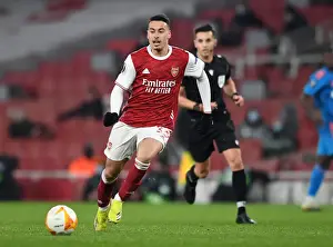 Arsenal's Martinelli Shines in Empty Emirates: Arsenal v Olympiacos, UEFA Europa League Round of 16 (2020-21)