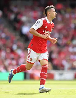 Arsenal's Martinelli Shines in Intense Arsenal v Everton Clash (2021-22)