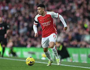 Arsenal's Martinelli Shines in Premier League Clash Against Burnley (2023-24)
