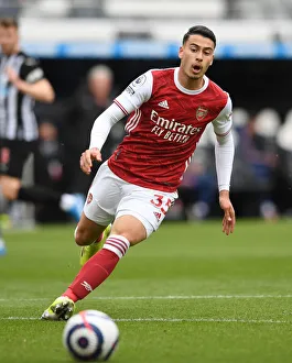 Arsenal's Martinelli Shines in Empty St. James Park Against Newcastle United (Newcastle United vs Arsenal, Premier League 2021)