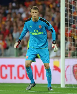 Arsenal's Matt Macey in Action during Lens Pre-Season Friendly (2016-17)