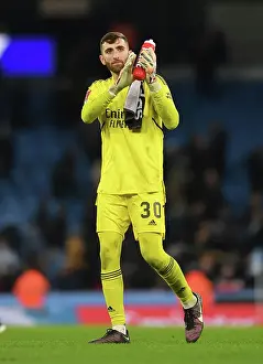Manchester City V Arsenal 2022-23 Prints: Arsenal's Matt Turner Celebrates FA Cup Victory Over Manchester City