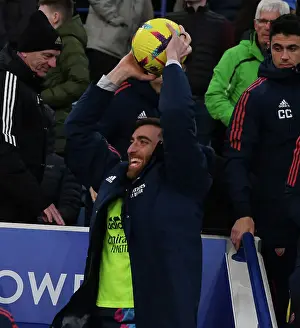 Arsenal's Matt Turner Reacts After Leicester City vs Arsenal Premier League Clash (2022-23)