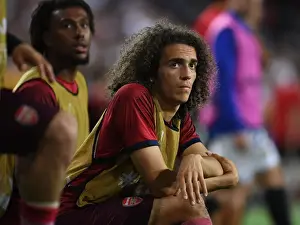 Valencia CF V Arsenal 2018-19 Prints: Arsenal's Matteo Guendouzi in Action during the UEFA Europa League Semi-Final Second Leg against Valencia
