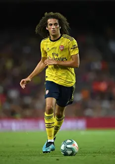 Arsenal's Matteo Guendouzi Faces Off Against FC Barcelona at Nou Camp (2019-20 Pre-Season Friendly)