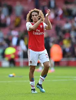 Arsenal V AFC Bournemouth 2019-20 Prints: Arsenal's Matteo Guendouzi Reacts After Arsenal FC vs AFC Bournemouth