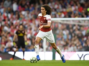 Arsenal V Chelsea Pre Season Friendly 2018-19 Prints: Arsenal's Matteo Guendouzi Shines in Arsenal v Chelsea Pre-Season Clash, Dublin 2018
