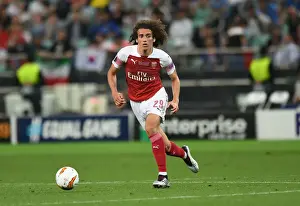 Arsenal V Chelsea Europa League Cup Final 2019 Prints: Arsenal's Matteo Guendouzi in UEFA Europa League Final Against Chelsea (Baku 2019)
