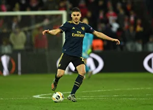 Arsenal's Mavropanos in Action: Standard Liege vs. Arsenal, UEFA Europa League (December 2019)