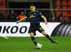 Arsenal's Mavropanos in Action: Standard Liege vs. Arsenal, UEFA Europa League (December 2019)