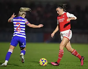 Arsenal Women V Reading Women 2022-23 Prints: Arsenal's McCabe Steals the Show: A Thrilling FA Women's Super League Showdown Between Arsenal and Reading