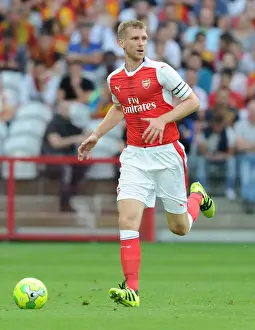 Lens V Arsenal 2016-17 Prints: Arsenal's Per Mertesacker in Action at Lens Pre-Season Friendly, 2016