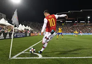 Arsenal's Mesut Ozil in Action against Colorado Rapids during 2019 Pre-Season Friendly