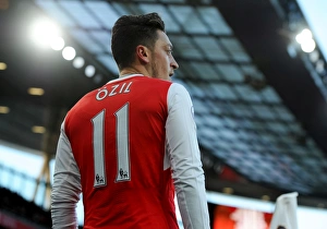 Arsenal V West Bromwich Albion 2016-17 Prints: Arsenal's Mesut Ozil in Action Against West Bromwich Albion, Premier League 2016-17