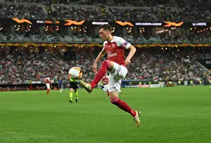 Arsenal V Chelsea Europa League Cup Final 2019 Prints: Arsenal's Mesut Ozil in UEFA Europa League Final Against Chelsea, Baku 2019