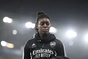 Arsenal's Michelle Agyemang in Action against Aston Villa in Women's Super League Clash