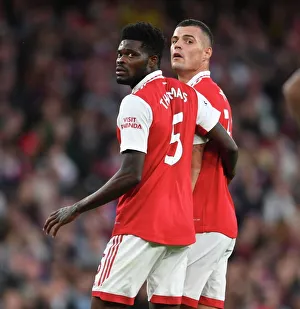 Arsenal's Midfield Battle: Partey vs. Xhaka - Arsenal v Liverpool (2022-23)