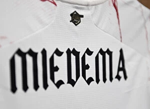 Images Dated 22nd August 2020: Arsenal's Miedema Hones Focus: Preparing for UWCL Quarterfinal Showdown Against Paris Saint-Germain