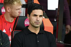 Arsenal's Mikel Arteta at AFC Bournemouth: Premier League Clash, September 2023