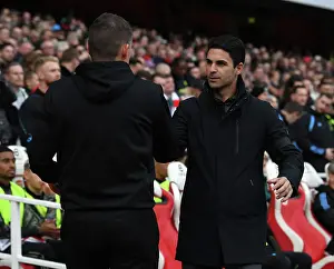 Arsenal's Mikel Arteta Ahead of Arsenal v Sheffield United, Premier League 2023-24
